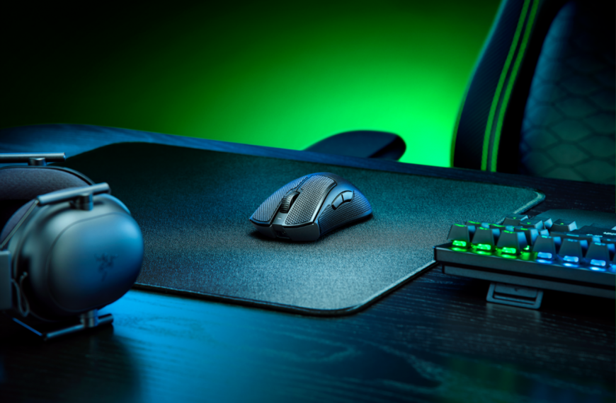 Razer anuncia o DeathAdder V3 PRO, uma nova versão ultraleve do icônico mouse gamer
