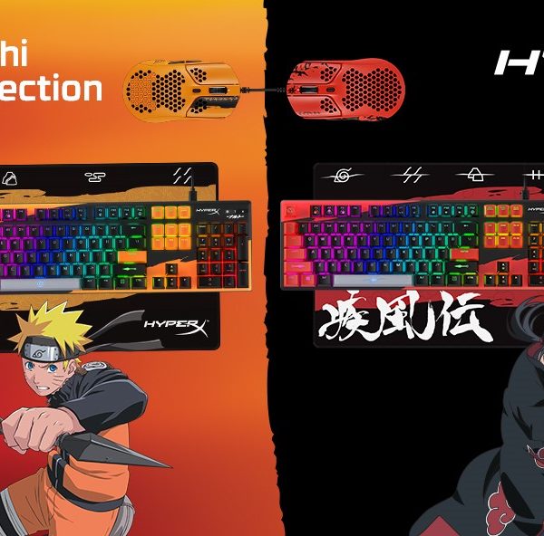 HyperX anuncia edição limitada de produtos em colaboração com Naruto: Shippuden