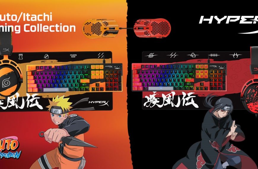 HyperX anuncia edição limitada de produtos em colaboração com Naruto: Shippuden