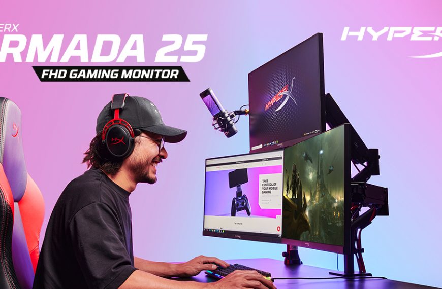 HyperX anuncia linha de monitores gamer HyperX Armada
