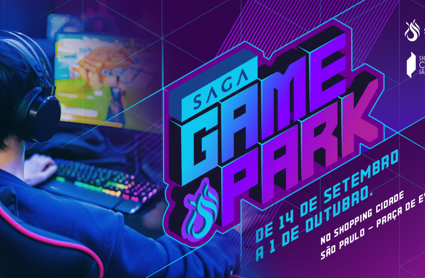 Nova edição do SAGA Game Park acontece no Shopping Cidade São Paulo
