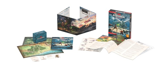 Wizards of the Coast lança o Kit Essencial de Dungeons & Dragons pela primeira vez no Brasil
