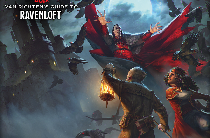 Guia de Van Richten para Ravenloft chega ao Brasil pelas mãos da Wizards of the Coast e promete aterrorizar jogadores de D&D