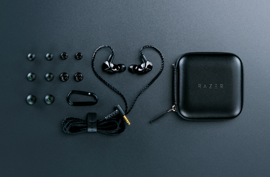 Razer apresenta o Razer Moray, um monitor de áudio intra-auricular ergonômico com certificação THX